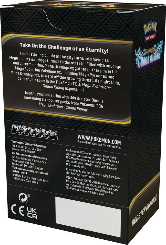 Pokémon Chaos Rising Booster bundle (ENG)