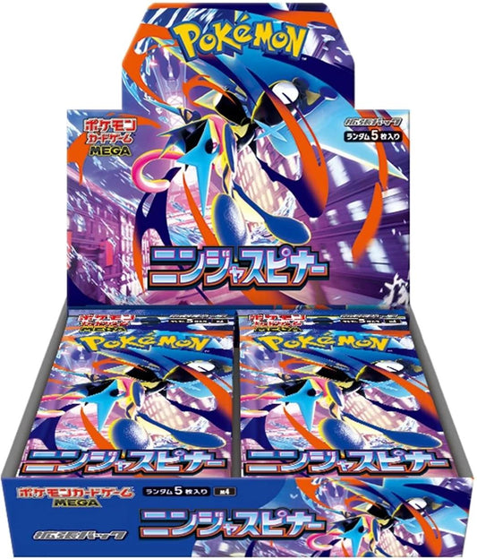 Pokémon Japanese Ninja Spinner Booster Box (M4)