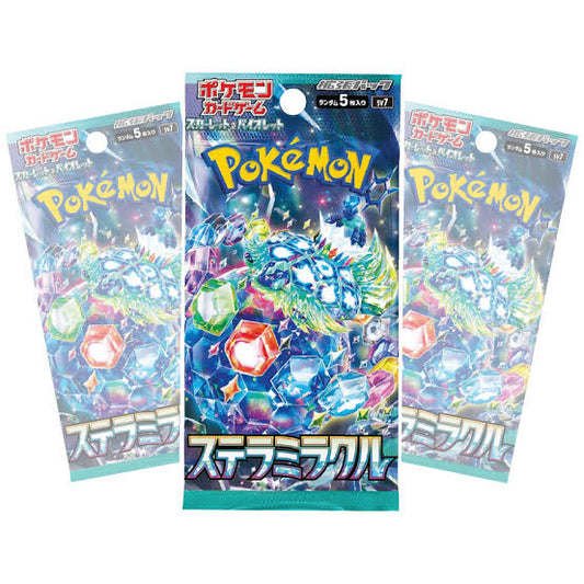 Pokémon Japanese Stellar Miracle Booster Pack (1)
