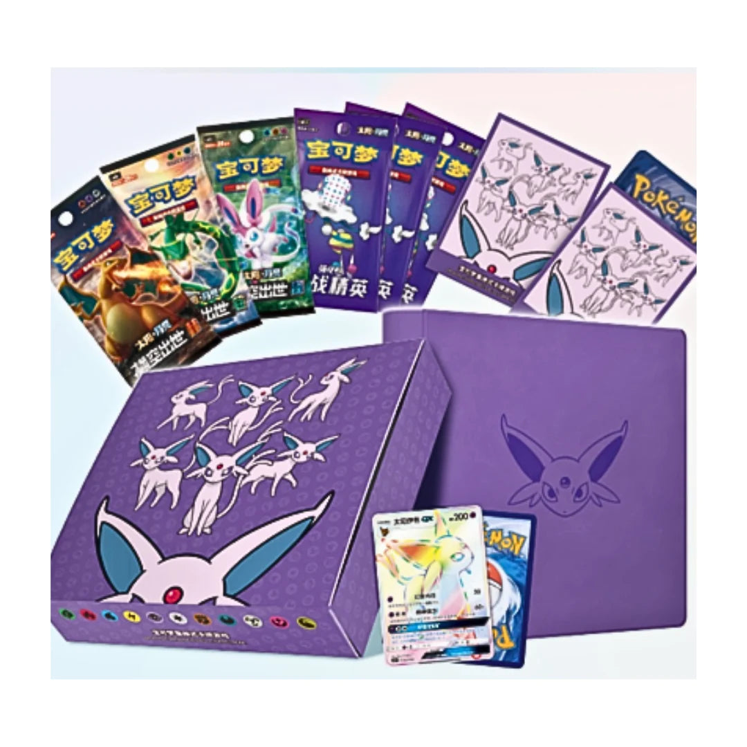 Pokemon Chinese Eevee GX Special Gift Box