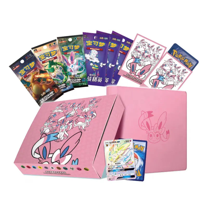 Pokemon Chinese Eevee GX Special Gift Box