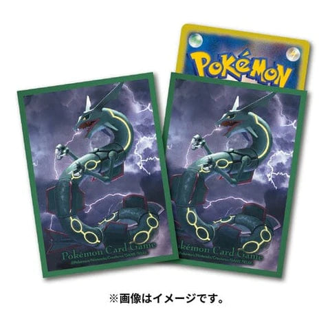 Pokémon Center Japan Exclusives Rayquaza sleeves 64ct