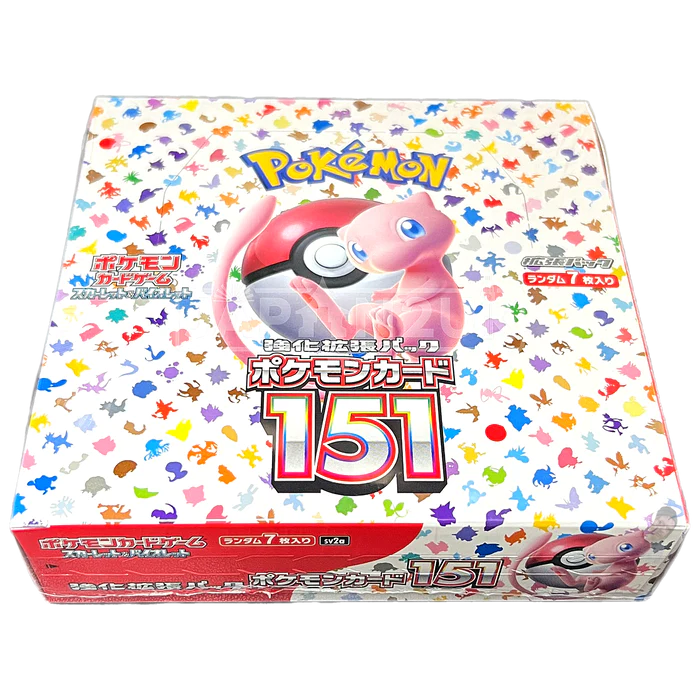 Pokémon Japanese 151 sv2a Booster Box