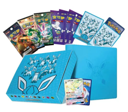 Pokemon Chinese Eevee GX Special Gift Box